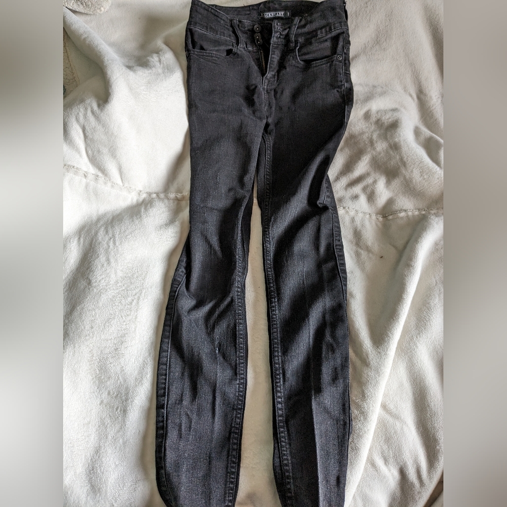 Black Super Skinny Jeans - Stretchy